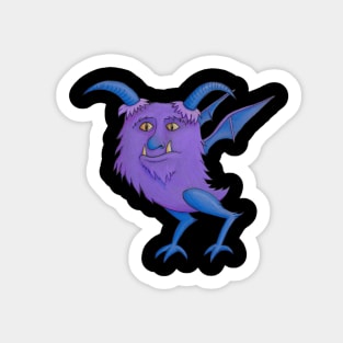 Flying Purple People Eater Sticker